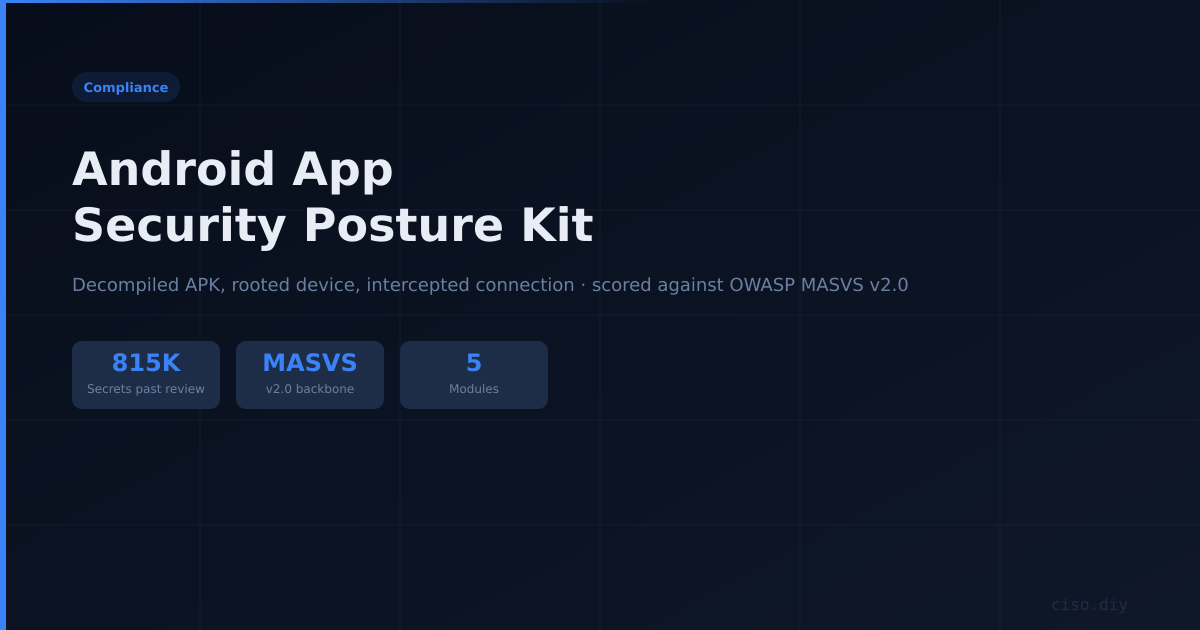 Android Application Security Posture Kit preview