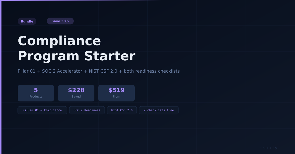 Compliance Program Starter preview