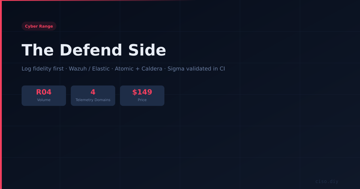 R04 — The Defend Side preview